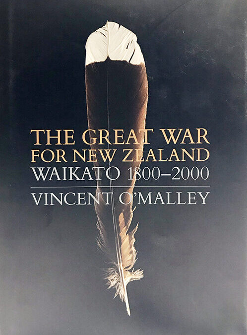 Author  Vincent O’Malley visiting Te Awamutu Museum