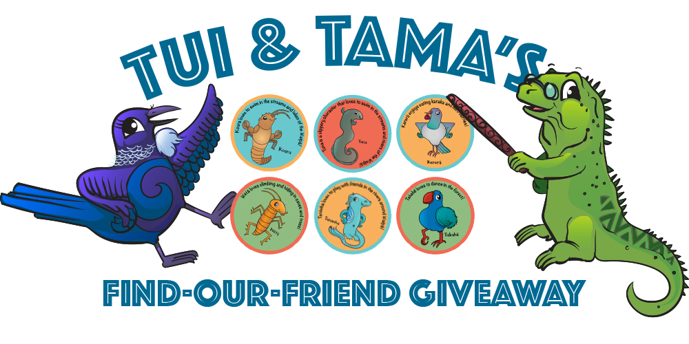 TUI & TAMA’S FIND-OUR-FRIEND GIVEAWAY!